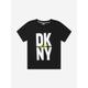 DKNY Boys Organic Cotton Logo T-shirt Size 2 Yrs