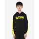 Moschino Kids Boys Logo Print Hoodie In Black Size 8 Yrs