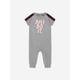 Nike Baby Boys Jdi Romper In Grey Size 0 - 3 Mths