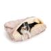 Snoozer Pet Products Snoozer Indoor/Outdoor Rectangle Cozy Cave Dog Bed Polyester in Pink/Black | 8 H x 35 W x 25 D in | Wayfair 43506