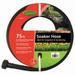 Green Thumb GTWS75 75 Foot Black Rubber Garden Drip Soaker Hose - Quantity of 2