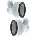 1.25 to 1.5 Type B Hose Adapters for Intex Pool Hose Conversion Adapters B Kit to Upgrade Filter Pumps and Saltwater System (2 Pack)