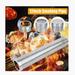 BBQ Grill Smoker Box Tube Pipe Densed Ventilation Hole Multi-purpose 304 Stainless Steel for Smoking Meat