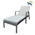 Oaks Aura Outdoor Patio Lounge Chairs Rattan Wicker Patio Chaise Lounges Chair Gray