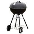 BBQ Charcoal Kettle Grill 18 Moving Wheels Outdoor Smoker Heat Portable Backyard Cooking Camping Steak Backyard Pit master & Tailgating