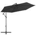 vidaXL Cantilever Umbrella Tilting Parasol Outdoor Umbrella Patio Sunshade