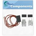 WB17T10006 Terminal Block Kit Replacement for General Electric RCBS526J1WW - Compatible with WB17T10006 Range Surface Burner Receptacle