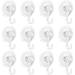 12PCS Wreath Hanger Suction Cup Hooks with Key Lock Heavy Duty Shower Suction Cup Hook Wall Door Glass Window Bathroom Suction Cups Hook Door Hanger Vacuum Plastic Hooks Holds up to 22Lbs
