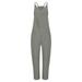 Vedolay Bodysuit For Women Jumpsuit Women s Jumpsuit Long Sleeve Knit Sweater Rompers Deep V Neck Button Down Onesie Loungewear Outfits Gray XXL