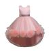 Pimfylm Dresses For Girls Toddler Baby Girl Tulle Dress Sleeveless 2023 Pink 9-10 Years