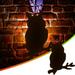 Pjtewawe LED light Cat Night Light Voice Activated Cat DOG And Other Animal Silhouette Lamp Wall Decor For Home Living Room Hallway Kitchen Bedroom Warm Lights