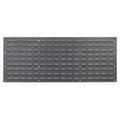 Global Industrial 239959 Louvered Wall Panel without Bins 48 x 19 in. - Pack of 2