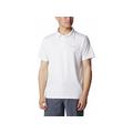 Columbia Men's PFG Slack Tide Stretch Polo Shirt, White SKU - 651576
