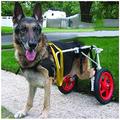 KHUY Premium Pet Wheelchair for Large Dogs Pet Cart Dog Wheel Chair, Upgraded Dog Wheels for Back Legs Hind Legs Rehabilitation, Walkin Wheels Help Em Up Harness (Size : A Large)