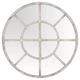 Biznest New Round Mirror Window Style Mirror 92Cm, Room Decoration New Ideas Gift, Eye Catching Design