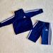 Adidas Matching Sets | Adidas Baby Navy Blue Track Suit. 3 Months. | Color: Blue/White | Size: 3mb