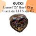 Gucci Jewelry | Gucci Enamel 25 Heart Sterling Silver Ring | Color: Silver | Size: 6.5