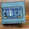 Coach Bags | Coach Ny License Plate Wallet | Color: Blue | Size: Os