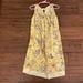 Gucci Dresses | Girls Floral Silk Sleeveless Gucci Dress | Color: Yellow | Size: 8g