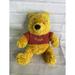 Disney Toys | Disney Parks Winnie The Pooh Bean Plush Toy Classic Knit Red Sweater With Tag | Color: Red | Size: Osg
