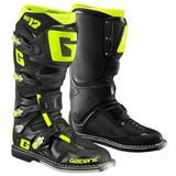 Gaerne SG-12 Mens MX Offroad Boots Black/Fluo Yellow 8 USA