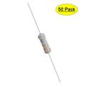 Uxcell 3.3 Ohm 1W Â±5% Tolerance Axile Lead Metal Oxide Film Resistor 50 Count