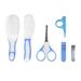6pcs Convenient Daily Baby Nail Clipper Scissors Hair Brush Comb Manicure Care Kit Baby Nail Clipper Baby Hair Brush