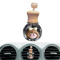 Tohuu Car Diffuser Bottle Empty Diffuser Bottles with Cute Patterns for Essential Oils Fragrance Aromatherapy Scented Diffuser Bottles Car Vent Outlet Ornament Decors outgoing