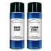 Spectral Paints Compatible/Replacement for Suzuki ZDG Iris Blue Metallic: 12 oz. Base & Clear Touch-Up Spray Paint