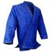 BJJ Jiu Jitsu Gi Jacket Top Only 100% cotton Preshrunk Single weave Blue Top