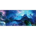 Large Gaming Mouse Pad/Mat Extended Computer Mouse Pad Large Desk Pad XXL Big Office Desk Mouse Mat/Pad with Waterproof Surface-Optimized Gaming Surface 35.4 * 15.7 * 0.8(XXL-044 Blue Clouds)