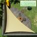 Right Triangle Sun Shade Sail Canopy Awning Shelter Fabric- UV Block UV Resistant Heavy Duty Commercial Grade - Outdoor Patio Carport