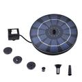 Solar Power Pump Bird Bath Fountain Water Floating Pond Garden Patio Decor