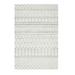 Modern Trellis Area Rug for Living Room Bedside Moroccan Rug Mat for Bedroom Kitchen Dining Room Gray