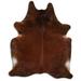 89CP 8 Ft X 6.5 Ft Hair On Leather Cowhide From Brazil Skin Rug Carpet Hilason