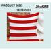Set of 2 Cotton Polyester Square Throw Pillow Cover Decorative Soft Cushion Case Slipcover Home Decor Room