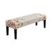 Dining Bench Cover Removable Bench Stool Slipcover Stretch Bench Seat Furniture Protector Dining Chair Slipcovers for Living Room and Kitchen