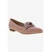 Wide Width Women's Fabulous Ii Loafer by Bellini in Pink Microsuede (Size 11 W)