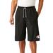 Men's Big & Tall Champion® Reversible Athletic Short by Champion in Black Grey (Size 4XL)