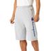 Men's Big & Tall Champion® Reversible Athletic Short by Champion in Navy Grey (Size 4XL)