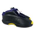 Adidas Shoes | Adidas Crazy 1 Laker’s Away Fz6208 Black/Purple/Gold Size 14. | Color: Black/Purple | Size: 14