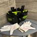 Nike Accessories | Football Bundle - Nwot Small Rib Protector And Euc Nike Gloves | Color: Black/White | Size: Small