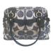 Coach Bags | Coach Penelope Shantung Signature Satchel Handbag | Color: Gray/Silver | Size: Os