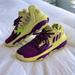 Adidas Shoes | Kids Adidas Dame 8 Basketball Sneakers Sz 6 | Color: Purple/Yellow | Size: Unisex 6