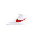 NIKE Herren Blazer Mid '77 Vintage Sneaker, White/Picante RED-Coconut Milk-White, 41 EU