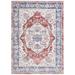 Blue/Red 120 x 96 x 0.75 in Indoor Area Rug - Bungalow Rose Oriental Machine Woven Polypropylene Area Rug | 120 H x 96 W x 0.75 D in | Wayfair