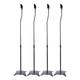 Rebrilliant Adjustable Height Speaker Stand Metal in Black | 45.67 H x 7.4 W x 7.4 D in | Wayfair AA350E820D324A758853801E60C825BF