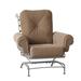 Woodard Terrace Patio Chair w/ Cushions in Gray | 43 H x 40 W x 39.25 D in | Wayfair 790065-72-01Y