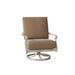 Woodard Wiltshire Outdoor Rocking Chair in Gray/Brown | 35.5 H x 28.5 W x 36.75 D in | Wayfair 4Q0465-70-20T