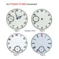 Cadran de Montre de 37mm pour Mouvement ETA 6497.00 ST3600 Cadrans Modifiés avec Aiguilles Non